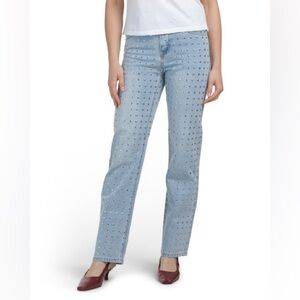 NWT HOUSE OF HARLOW STUDDED JEANS